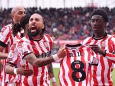 Stoke amplia house run invencível com vitória confortável sobre o Sheffield Wednesday