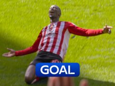 ‘Os Spurs lamentam a sorte!’ – O chute desviado de Mukiele dá a liderança ao Sunderland!