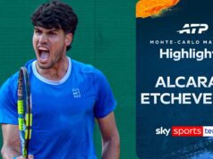 Alcaraz recupera para derrotar Etcheverry em Monte-Carlo
