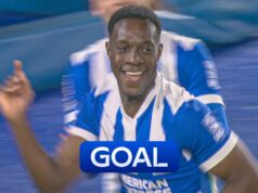 Welbeck sela vitória do Brighton com terceiro contra o Chelsea