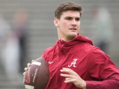 Rams fazem uma jogada surpresa no primeiro turno e levam Alabama QB Ty Simpson