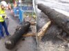 Equipe de construção descobre canhão surpreendente de 300 anos enquanto escavava em cidade histórica