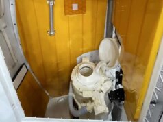 O que está acontecendo com o banheiro Artemis 2?