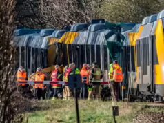 Acidente ferroviário na Dinamarca: dois trens colidem frontalmente perto de Copenhague, deixando vários feridos