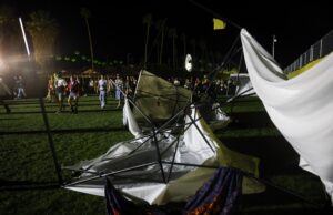 Coachella 2026: Ventos violentos atrapalham competition e acampamentos