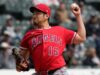 Yusei Kikuchi, dos Angels, deixa a partida contra o White Sox devido a lesão