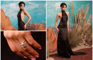 Zendaya continua provocando especulações sobre o casamento de Tom Holland na estreia de Euphoria