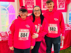 Lisa Riley, de Emmerdale, apoiou caminhada beneficente contra o câncer de mama para mãe falecida