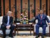 Trump deixa a China após negociações dominadas por comércio, petróleo e Taiwan