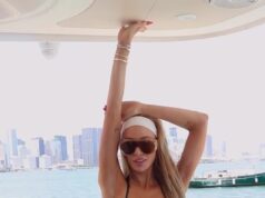 A viagem da marca em Miami que conquistou os maiores nomes da TV como Olivia Attwood, Stacey Solomon e Rochelle Humes trocaram o tapete vermelho do BAFTA por biquínis minúsculos para festejar na Flórida