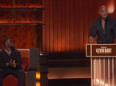 Dwayne ‘The Rock’ Johnson choca Kevin Hart com piadas atrevidas sobre a esposa Eniko no programa do comediante Netflix