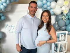 Nikki Sanderson compartilha fotos de seu chá de bebê ‘épico’ com o presente da Louis Vuitton do parceiro Anthony Quinlan após dar as boas-vindas ao filho