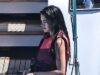 A namorada de Romeo Beckham, Kim Turnbull, mostra sua figura tonificada em um biquíni preto enquanto desfruta de um banho pós-natação a bordo do tremendous iate de £ 16 milhões de David e Victoria