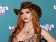 A streamer do Twitch, Amouranth, se esconde por segurança enquanto um tiroteio começa perto de sua casa, imagens assustadoras aparecem on-line