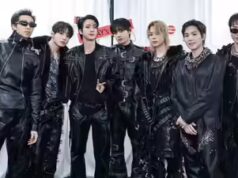 BTS cumprimenta 50 mil fãs na varanda do palácio no México