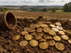 141 moedas de ouro encontradas em um campo de Luxemburgo revelam um segredo romano perdido e enterrado há 1.700 anos