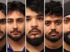Cinco homens de origem indiana acusados no Canadá após US$ 2 milhões em hashish apreendidos em um trailer