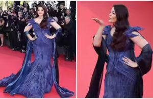 Aishwarya é dona do tapete vermelho de Cannes 2026 como uma rainha: assista