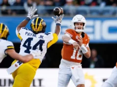 Draft simulado da NFL muito cedo para 2027: Arch Manning não chega ao primeiro lugar geral