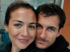 Gemma Atkinson apoia Gorka Marquez quando ele começa o canto do cisne do Strictly