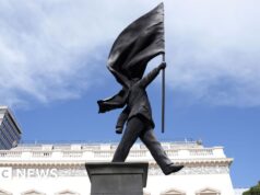 Como Banksy ergueu uma estátua no centro de Londres?