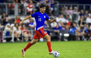 O presidente dos EUA, Johnny Cardoso, torce o tornozelo cinco semanas antes da Copa do Mundo