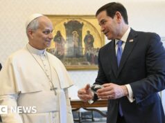 Marco Rubio encontra o Papa Leão em meio a tensões com Trump sobre a guerra no Irã