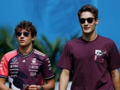 George Russell ainda não está focado na luta pelo título com Kimi Antonelli