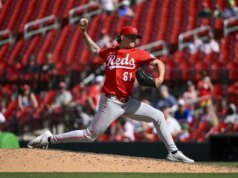 A perspectiva dos Reds, Chase Petty, foi testada na estreia da temporada contra os Cubs