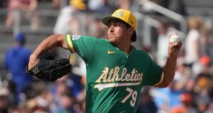 A’s promove o principal cliente em potencial, LHP Gage Leap, com Aaron Civale ferido
