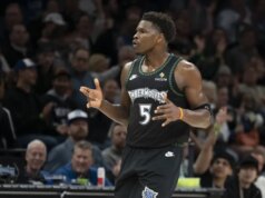 Relatório: Anthony Edwards, estrela do Wolves, deverá jogar o jogo 1 contra o Spurs