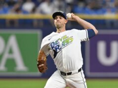Rays colocam LHP Steven Matz (cotovelo) em IL de 15 dias