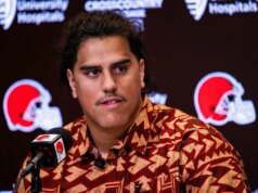 Browns contrata Spencer Fano na primeira rodada e 7 outras escolhas