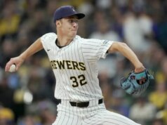 Os nacionais dão uma primeira olhada no jogador de fogo dos Brewers, Jacob Misiorowski