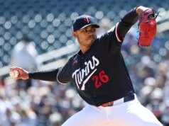 Gêmeos colocam RHP Taj Bradley (peitoral) na lista de lesionados