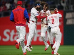 Resumo da MLB: Phillies vence DH vs. Giants com duas eliminações