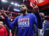 Resumo da NBA: Knicks avançam com goleada de 51 pontos; Os lobos também seguem em frente