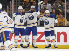 Sabres ganham vantagem inicial e eliminam Bruins no jogo 6