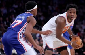 Relatórios: OG Anunoby do Knicks dia-a-dia com distensão no tendão da coxa