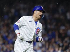 O chute de Michael Conforto levanta os Cubs sobre os Reds