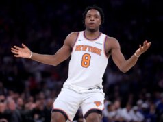 Knicks F OG Anunoby (músculo posterior da coxa) fora do jogo 4 contra Sixers