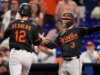 A rebatida tardia de Adley Rutschman levanta O’s sobre Marlins