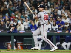 Braves afunda Mariners na nona entrada de HR de Matt Olson