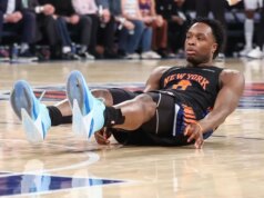A presença de OG Anunoby em perigo enquanto os Knicks buscam uma vantagem de 3 a 0 sobre o 76ers