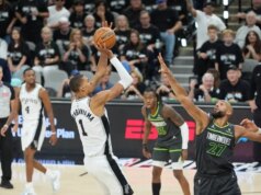 Os Spurs ultrapassam os Timberwolves e igualam a série no Jogo 2