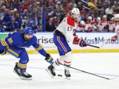 Sabres e Habs empataram em um jogo cada um enquanto a série segue para o norte