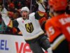 O hat-trick de Mitch Marner dá aos Golden Knights vantagem de 2 a 1 sobre os Geese