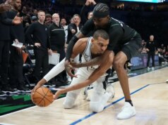 Victor Wembanyama, do Spurs, exige mais no jogo 4 contra o Wolves