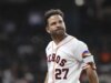 Astros 2B Jose Altuve colocado em IL com distensão oblíqua esquerda de grau 2