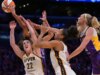 Caitlin Clark marca 23 pontos enquanto Fever lida com Sparks pela primeira vitória